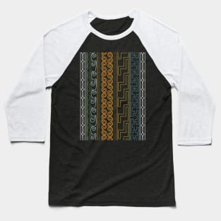 Nuosu Yi Inspired Design - Vertical Baseball T-Shirt